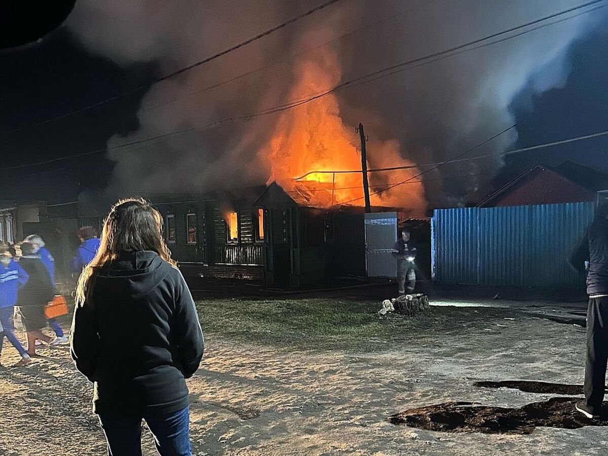 В Рязанской области в поселке Сапожок на пожаре погибла 88-летняя пенсионерка