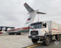 Тульская область передала жителям Оренбуржья 100 тонн гуманитарной помощи