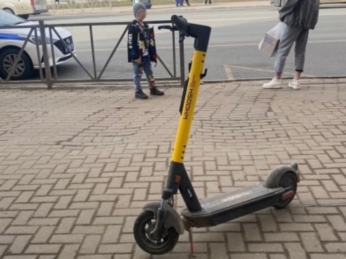 В городе Рязани девятнадцатилетний самокатчик сбил десятилетнего мальчика