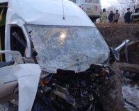 авария с пострадавшими пассажирский микроавтобус