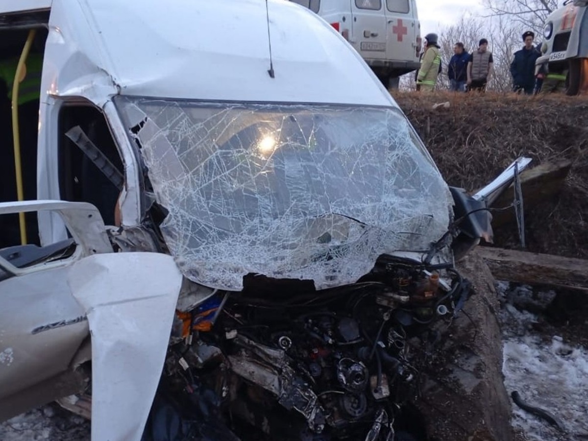 авария с пострадавшими пассажирский микроавтобус