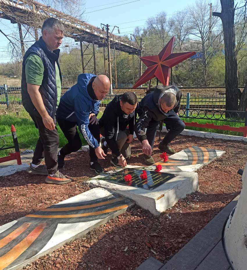 В Железнодорожном районе состоялась акция «Сад памяти»