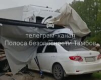 В Тамбовской области в жестком ДТП с «Газелью» и фурой погиб водитель