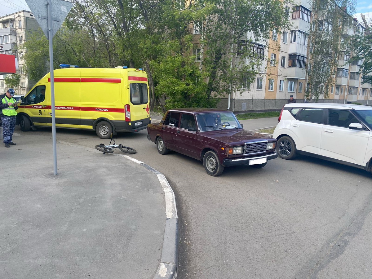 ДТП с юным велосипедистом