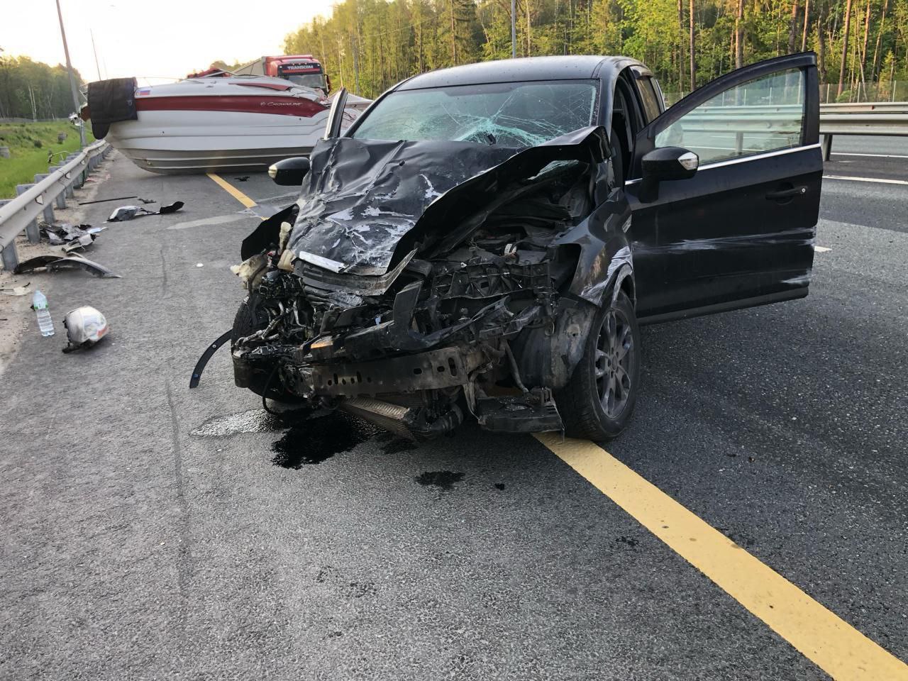 ДТП с яхтой