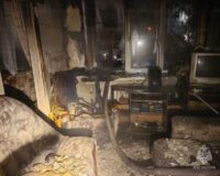 В Тульской области в горящей квартире люди отравились угарным газом
