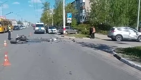 погиб мотоциклист