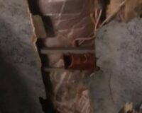 вандалы самолет