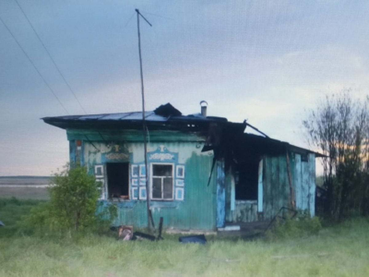 Пожар в Коровье