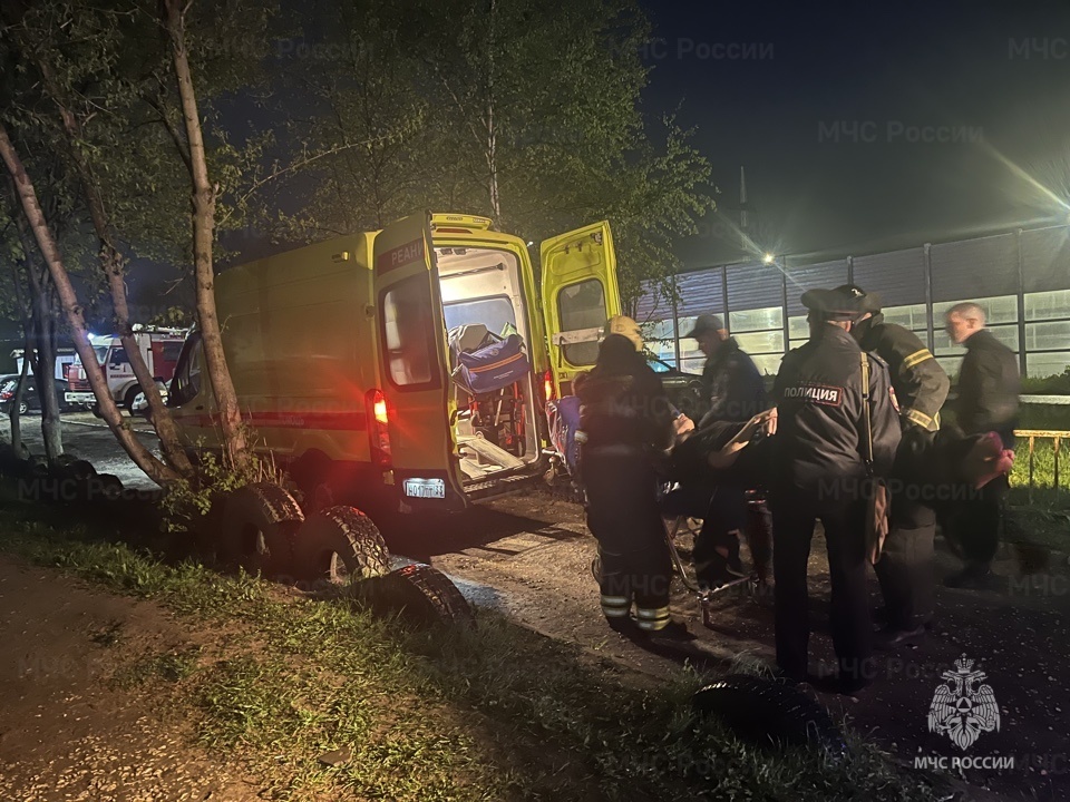 Пожар во Владимире