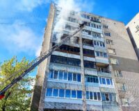 Пожар во Владимире