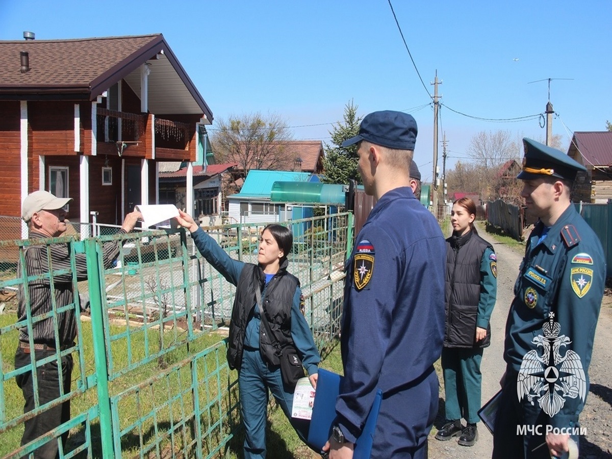 рейды госпожнадзора МЧС в Хабаровском крае