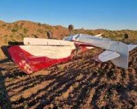 Упавший самолет