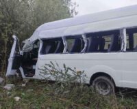 ГАЗель улетела в кювет