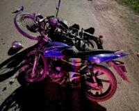 авария с мотоциклами Копейск