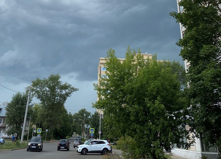 В Ивановской области с 24 на 25 июня ожидается гроза и сильный ветер