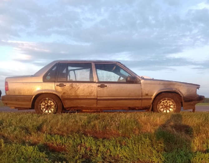 В Тамбовской области юноша на легковушке перевернулся в кювет