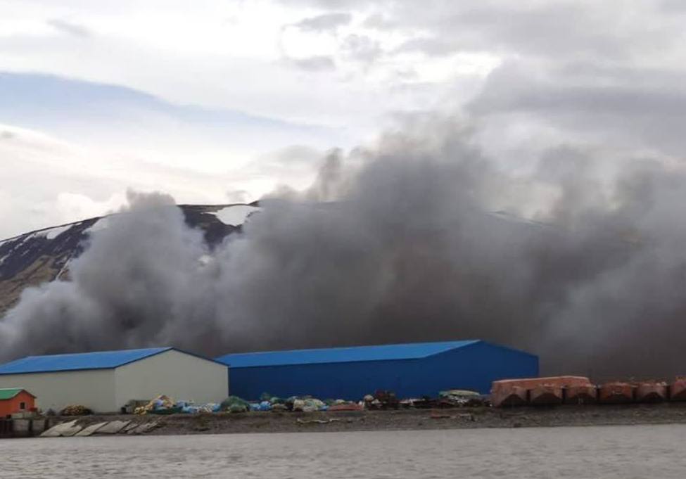 пожар рыбзавод