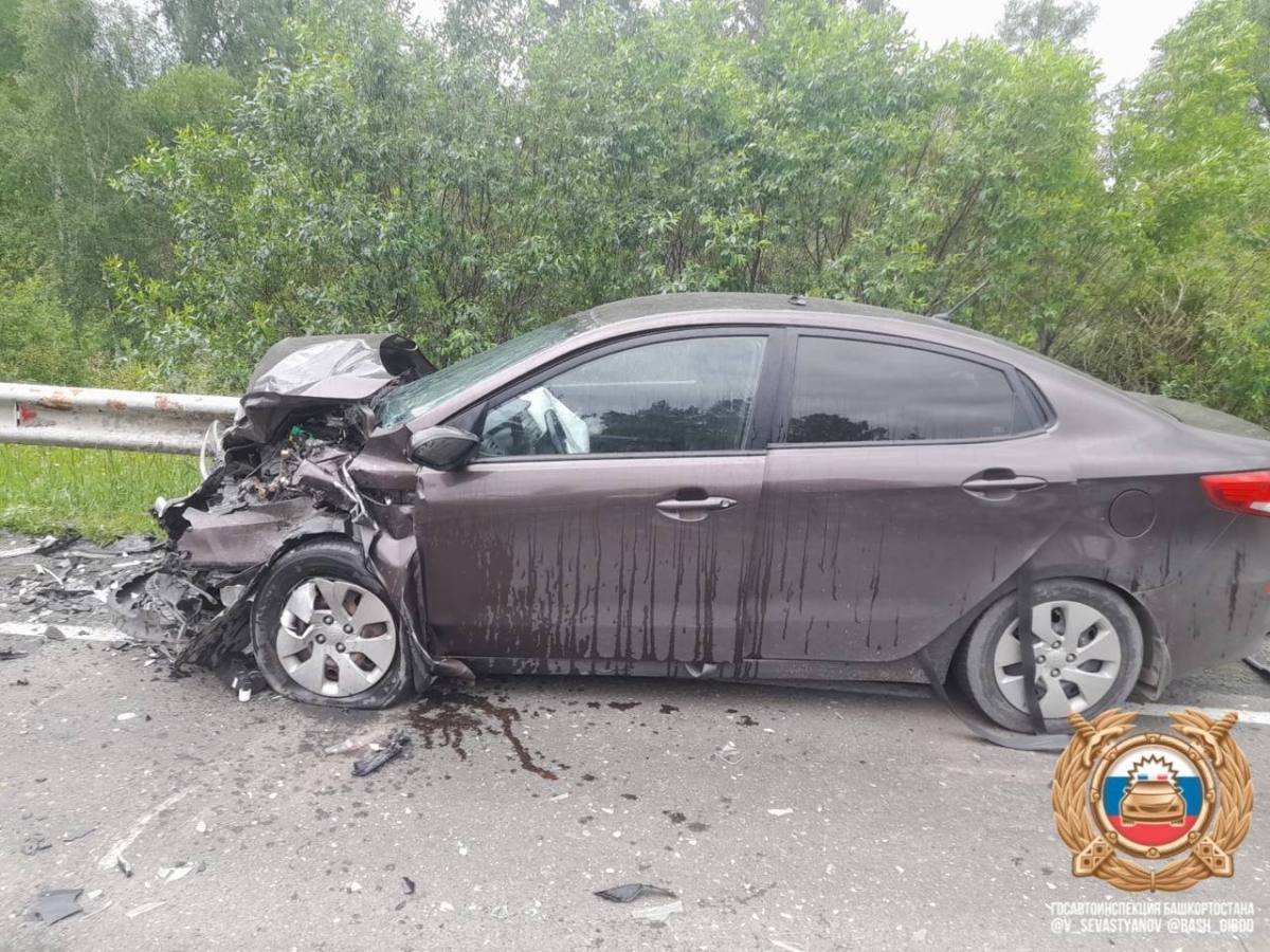 авария Башкирия четыре пострадавших