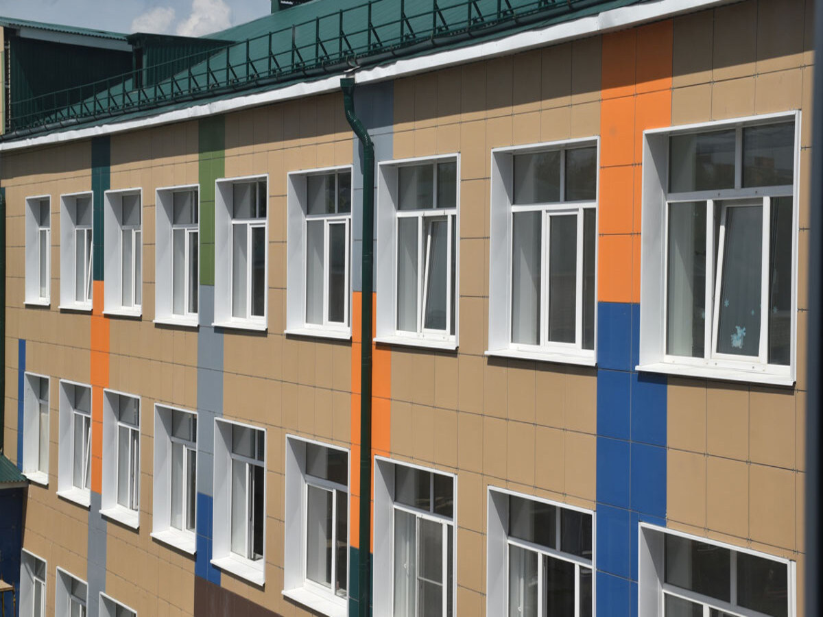 В городе Сасово Рязанской области капитально ремонтируют школу