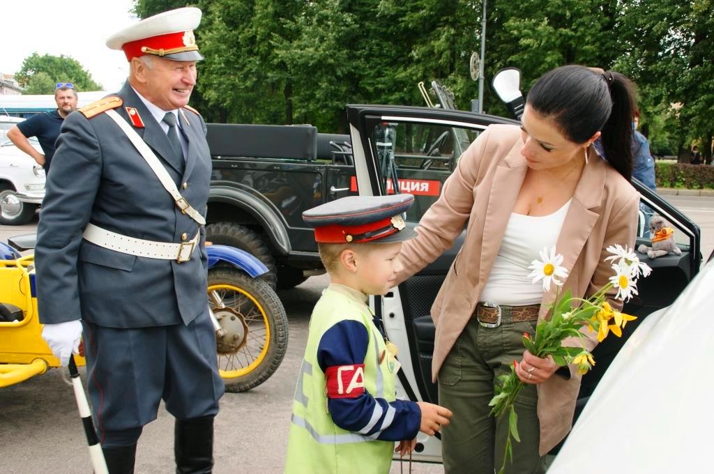 В Великом Новгороде работала ГАИ-ретро