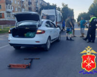 ДТП с самокатчиком