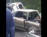 авария с опрокидыванием