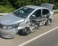 В Рязанской области в Михайловском районе столкнулись две иномарки