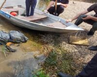 пакет с трупом нашли в реке Урал