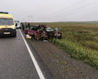 малышка пострадала в страшной аварии