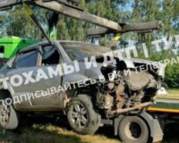 В Тульской области водитель на кроссовере улетел в кювет и погиб