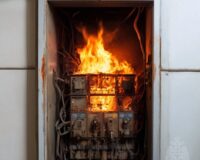 В Иванове в доме загорелся электрический щиток