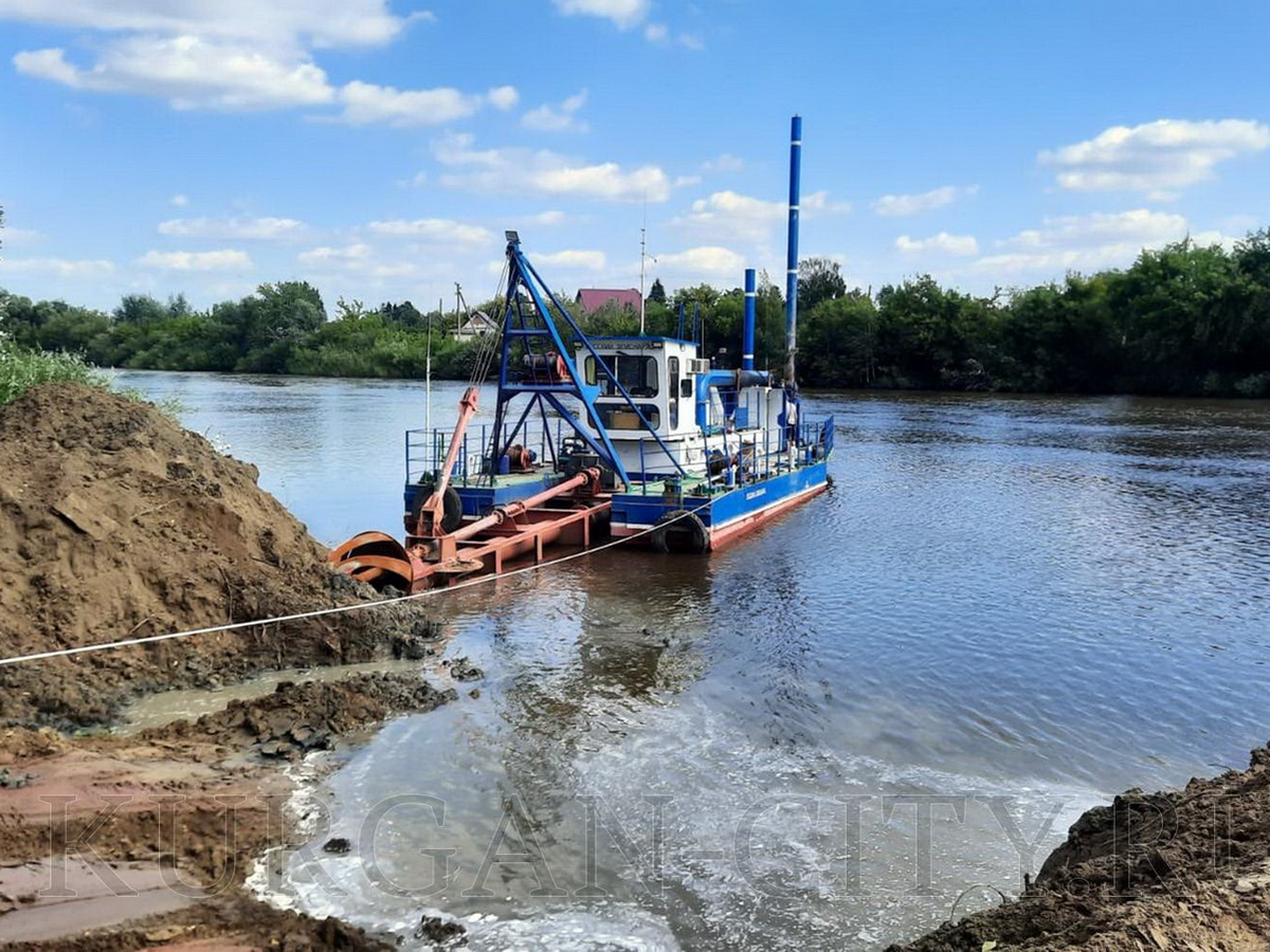 расчистка реки