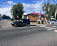 В Рязанской области в городе Шацке легковушка сбила 11-летнего велосипедиста