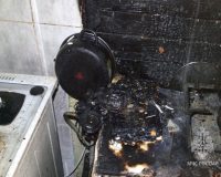 В Шуе из-за неисправного тостера сгорела кухонная мебель в частном доме