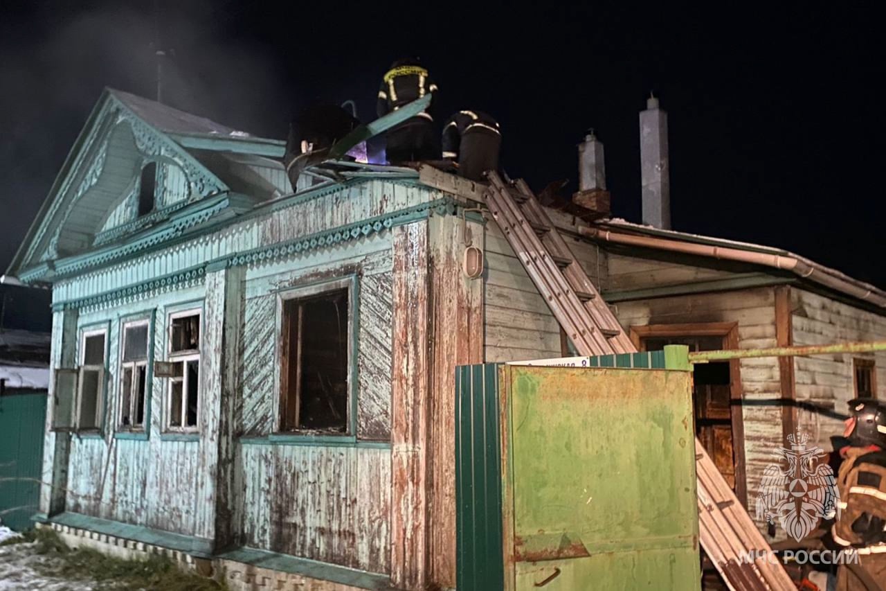 В Иванове в ночном пожар погиб 45-летний мужчина