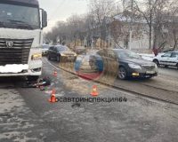 грузовик сбил пенсионерку