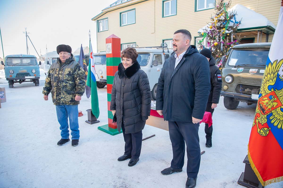 Отправка гуманитарного груза