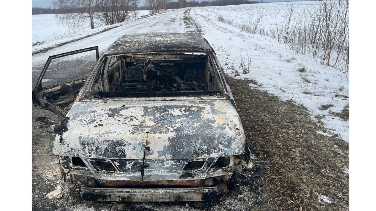 В Рязанской области в автомобиле – пятнадцатой модели жигулей – сгорел мужчина