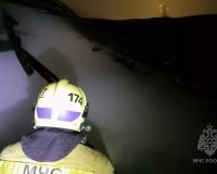 В Вичуге загорелся гараж с двумя иномарками