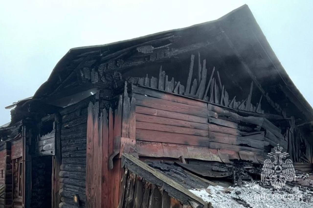 В Ивановской области из-за аварийного режима работы электрической сети сгорел чердак