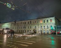 Открытое горение военного госпиталя в Туле после семи часов ликвидировано