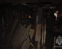 В Шуе сгорел сарай из-за неосторожного обращения с огнем