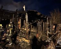 В Иванове при пожаре в большом доме погиб 58-летний мужчина