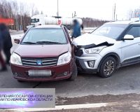 В Палехском районе столкнулись две попутки