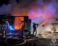 девочка спасла всю семью при пожаре