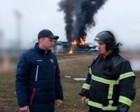 пожар Энгельс нефтебаза