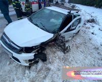 В Тейковском районе двое человек госпитализированы после ДТП