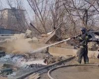 тушат песок