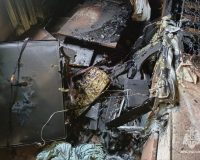 В Тульской области в квартире из-за включенного телевизора случался пожар